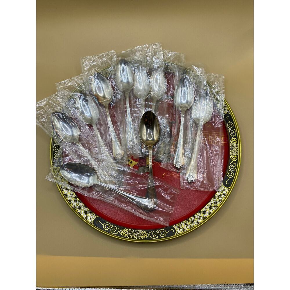 Vintage Silverplated 1881 Rogers Oneida Oval Soup Spoons